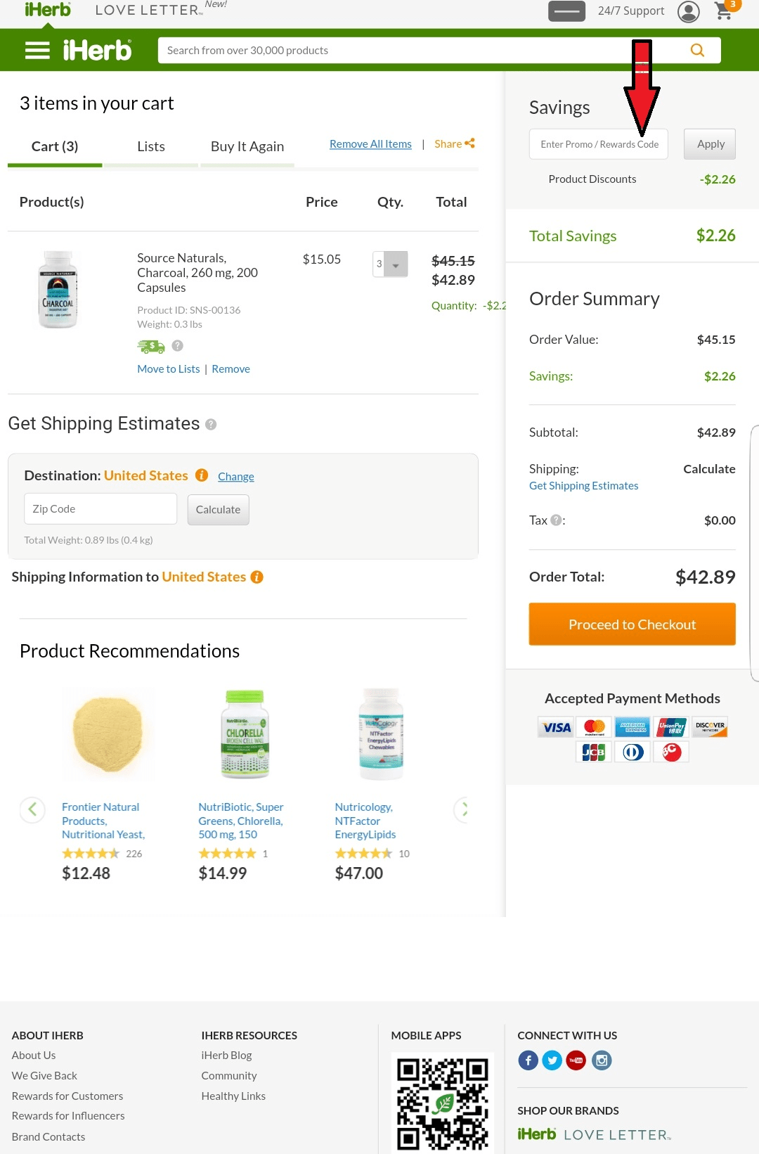 discount code iherb Abuse - How Not To Do It